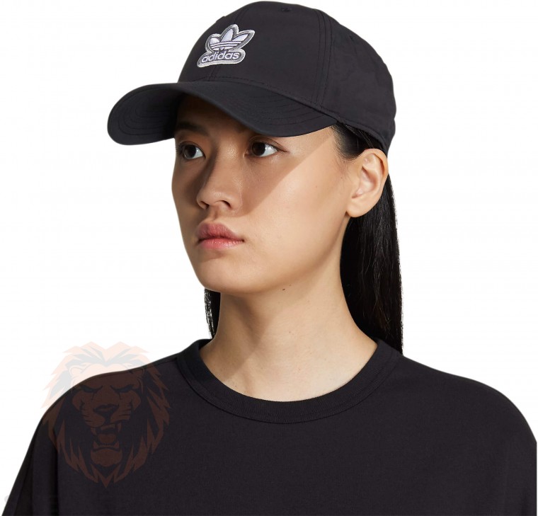 Бейсболка Adidas aura structured cap black GC3348 чорна жіноча